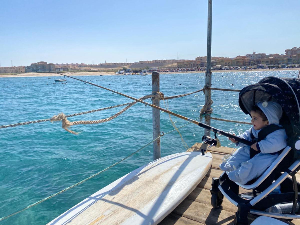 Porto South Beach Royal Sea View Families صف اول بحر مباشر Ain Sukhna Bagian luar foto