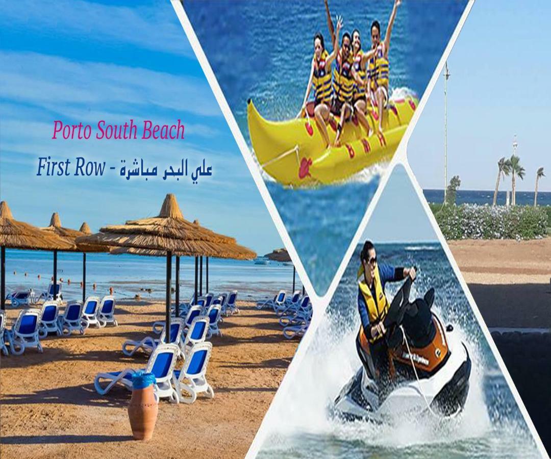 Porto South Beach Royal Sea View Families صف اول بحر مباشر Ain Sukhna Bagian luar foto